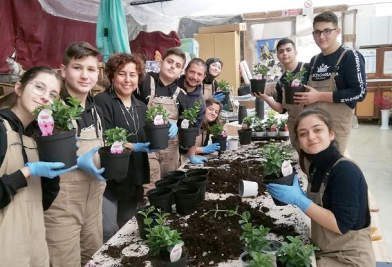 Tarım Lisesi öğrencileri staj tecrübelerini aktardı