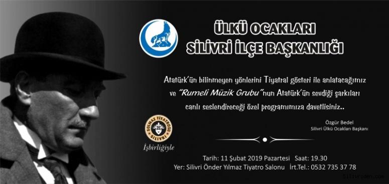 Ülkü Ocakları'ndan özel 'Atatürk' programı