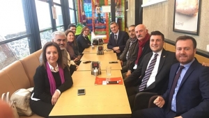 3. Bölge Parti Okulu Eğitmenlerinden Esen'e Tebrik Ziyareti