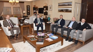 AK Parti İl Başkan Yardımcısından Yılmaz'a Ziyaret