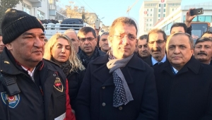 Başkan İmamoğlu, Elazığ'da: "Deprem Bölgesinde Bulunan Şehirlerimizin Başka Hiçbir Önceliği Yok"