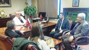 CHP'den Başhekim Tekeşin'e Ziyaret