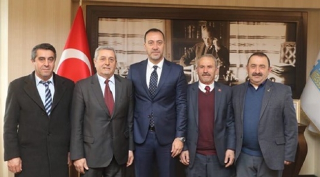 Gümüşyaka Cemevi Derneği'nden Yılmaz'a Ziyaret