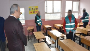 Silivri'de Kamu Cezası Alanlar Okulları Pırıl Pırıl Yaptı