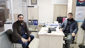 Kutlu'dan Yıldırım'a ziyaret