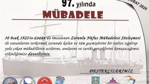 Mübadele'nin 97. Yılı Anma Programına Davetlisiniz