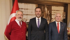 Perçin ve Yazıcı'dan, Yılmaz'a Ziyaret