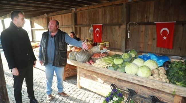 Silivri Köy Pazarı Yeni Yerinde Faaliyete Başladı