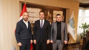 Ülkücülerden Başkan Yılmaz'a Ziyaret