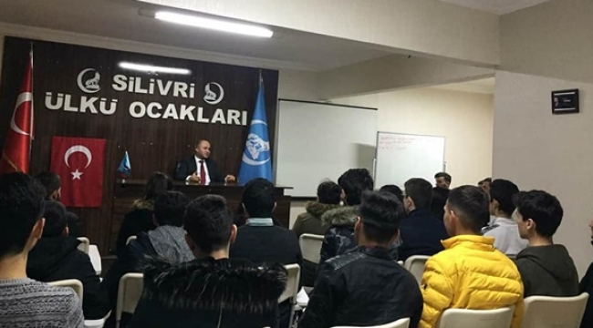 Zafer Yalçın'dan Ülkücü Gençlere 'Kara Ocak' Semineri