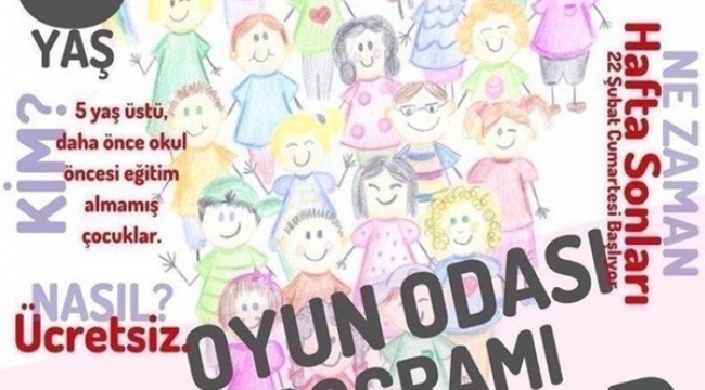 5 Yaş Oyun Odası Kurs Programı Başlıyor