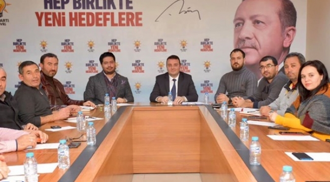 AK Parti Silivri'de Haftalık Olağan Toplantı Yapıldı