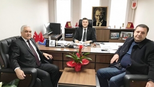 Akıncı, Esen'i Ziyaret Etti