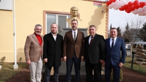 Başkan Yılmaz, Atatürk Büstü Açılışına Katıldı