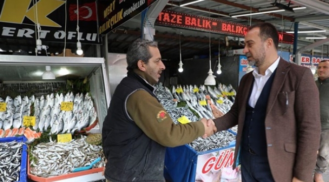 Başkan Yılmaz, Balıkçılara Hayırlı İşler Diledi