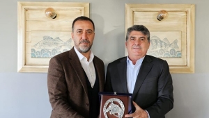 Başkan Yılmaz, TJK Başkanı Serdar Adalı'yı Ağırladı