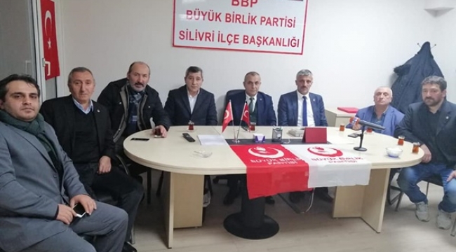 BBP Silivri, İstanbul İl Başkanını Ağırladı 