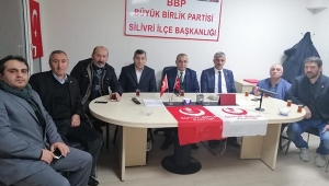 BBP Silivri, İstanbul İl Başkanını Ağırladı