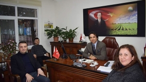 Bozoğlu'ndan, İlçe Tarım Müdürüne Ziyaret