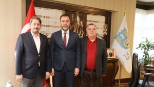 Çamoluk Belediye Başkanı Düz'den Başkan Yılmaz'a Ziyaret