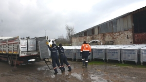 Çevre ve Şehircilik Bakanlığından Silivri'ye 300 Konteyner