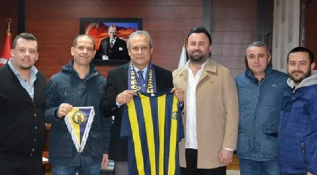 Değirmenköyspor'dan Partal'a ziyaret