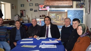 Ertuğrul, Alipaşa'daki Çiftçilerle Buluştu