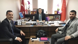 Eser Hotel Müdürlerinden Başkan Esen'e Ziyaret