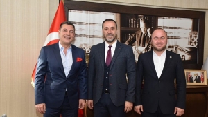 Gökhan Türkeş Öngel'den Başkan Yılmaz'a Ziyaret