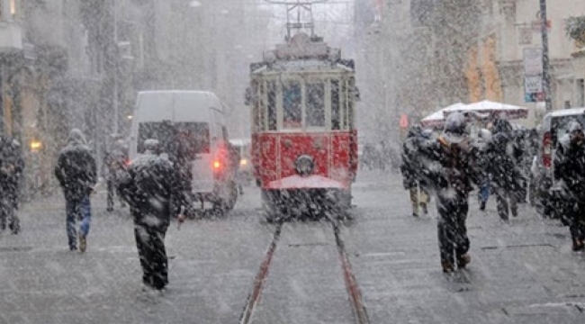 İstanbul 3 Gün Kar ve Fırtınanın Etkisinde Kalacak