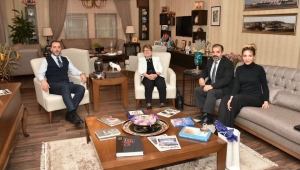 Kadir Has Üniversitesi Rektörü'nden Başkan Yılmaz'a Ziyaret