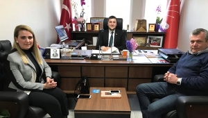 Kiptaş 1. Etap Müdüründen Başkan Esen'e Ziyaret