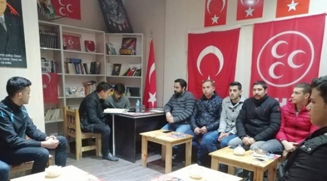 MHP Ortaköy'den Fırat Yılmaz Çakıroğlu İçin Yasin-i Şerif 