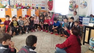 Minik öğrencilere "Temel Afet Bilinci Eğitimi" verildi