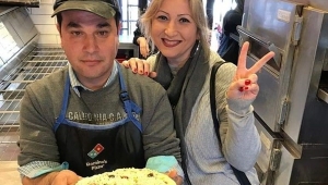 Özel Öğrenciler Dominos'ta Kendi Pizzalarını Yaptı