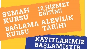 Silivri Cemevi'nde Semah, Bağlama Kursu ve 12 Hizmet Eğitimi Başladı