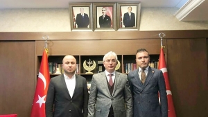 Ümit Seçkin, MHP İl Başkanıyla Tanıştı