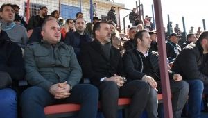 Yılmaz, Silivrispor-Kızılcabölükspor maçını yakından izledi
