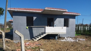 Akören'deki Sağlık Ocağının İnşaatı Hızla İlerliyor