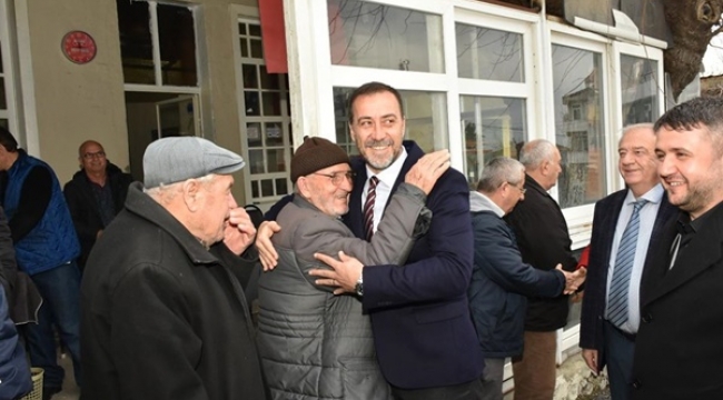 Başkan Yılmaz ve ekibinden, Fenerköy çıkarması