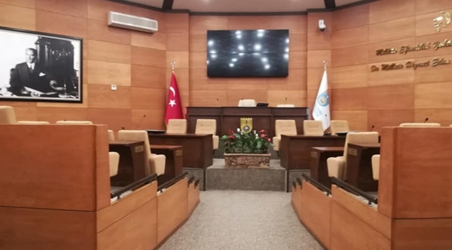 Belediye Meclis Salonu Yenilendi