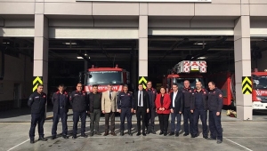 CHP'den Silivri İtfaiye İstasyonu Ziyareti