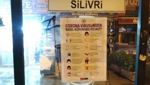 CHP'li Gençlerden Korona Virüsten Korunma Yollarını Anlatan Afiş Çalışması