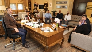 Cumhuriyet Mahallesi sakinlerinden Başkan Yılmaz'a ziyaret