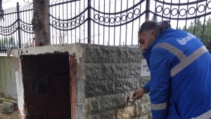 Fener Mezarlığındaki Çeşmelerin Muslukları Onarıldı