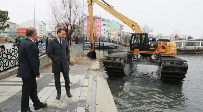 İBB'den Silivri'de Kıyı Temizliği Çalışması