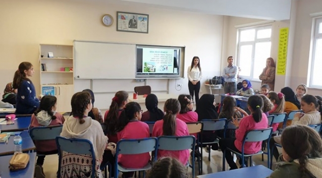 İlçe Tarım'dan Öğrencilere "Okullarda Gıda Güvenilirliği, Gıda Kayıpları ve İsrafı" Eğitimi