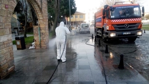 İSTAÇ Ekipleri Selimpaşa'da Dezenfeksiyon Yaptı