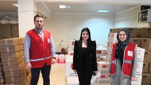 Kızılay'dan Sokağa Çıkma Kısıtlaması Olan Vatandaşlar İçin Gıda Bankası'na Destek