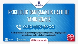 Pandemi Döneminde İBB'den Halk Sağlığına Psikolojik Destek